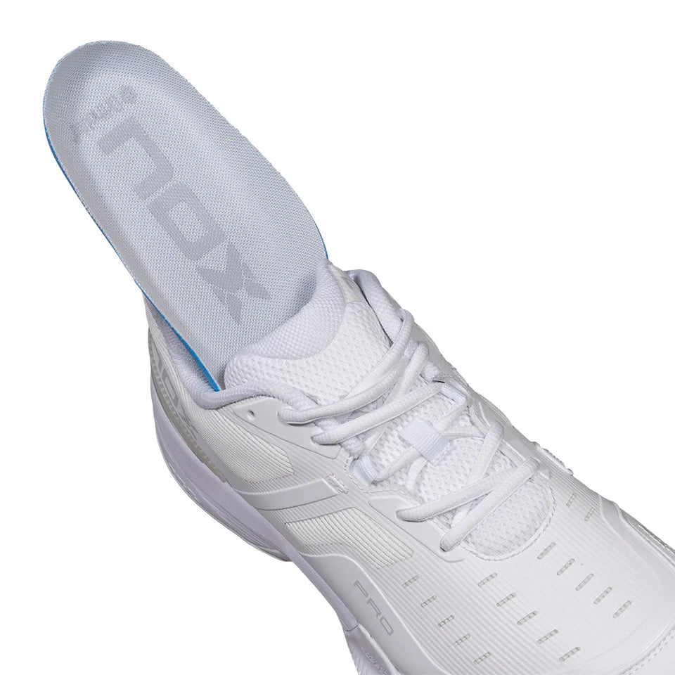 NOX AT10 Pro Padel Shoes 2026 – Agustín Tapia Edition (White/Grey)