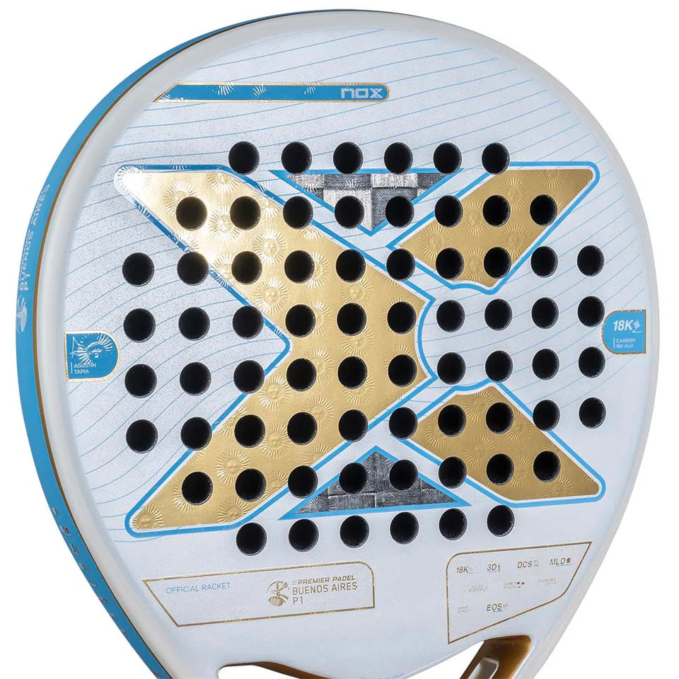 NOX AT10 Genius 18K Buenos Aires Exclusive Edition Padel Racket