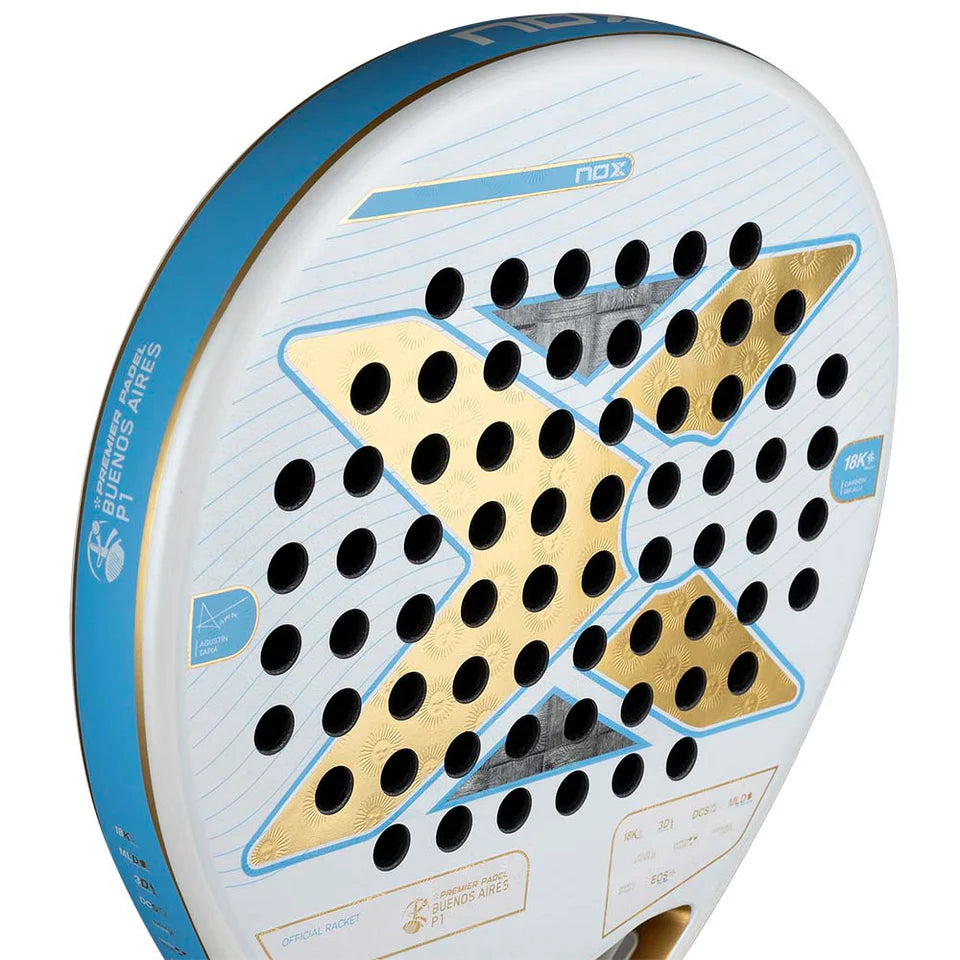 NOX AT10 Genius 18K Buenos Aires Exclusive Edition Padel Racket