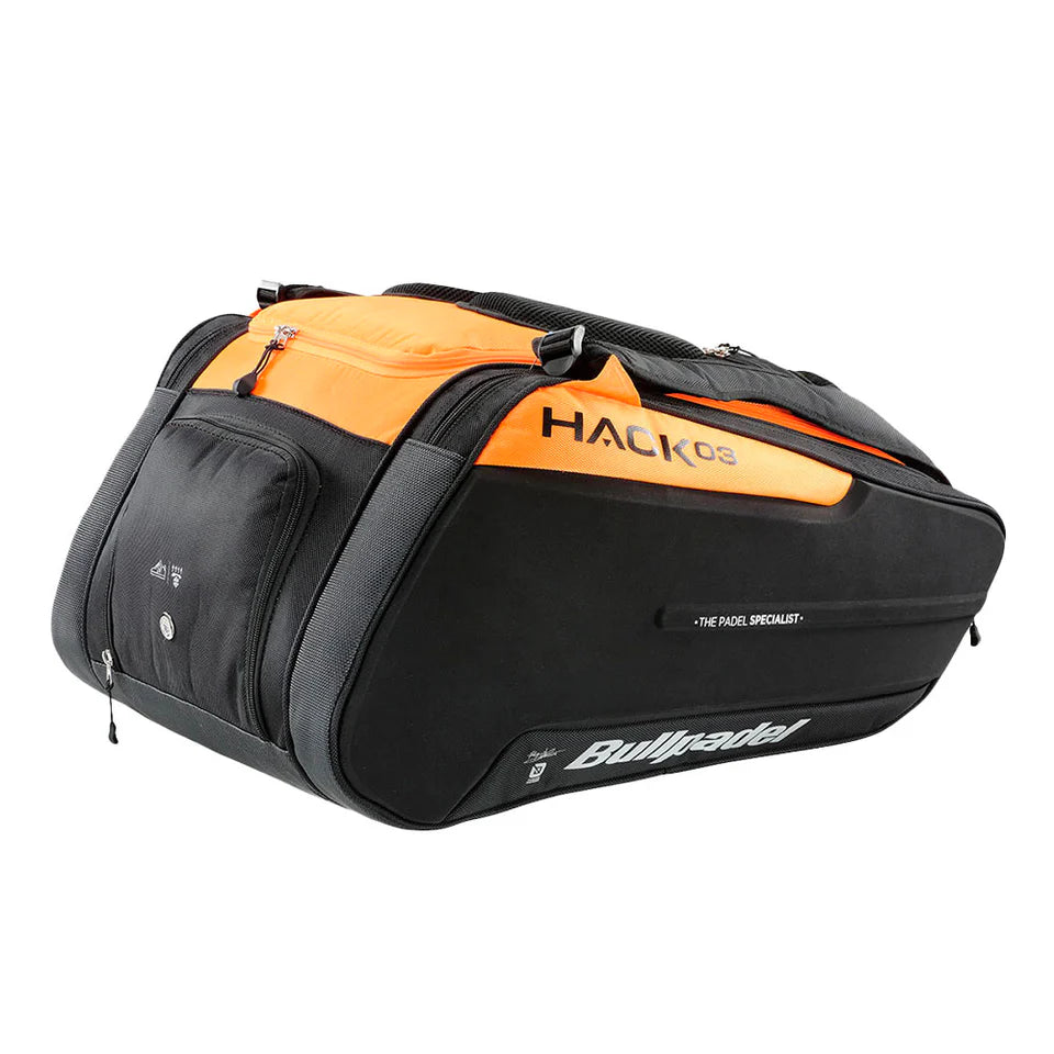Bullpadel BPP 24012 Hack Padel Bag 2024 Orange/Black Paquito Navarro