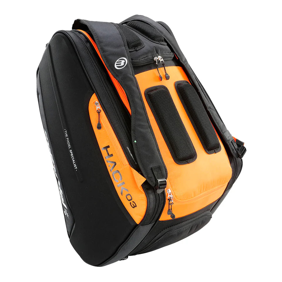Bullpadel BPP 24012 Hack Padel Bag 2024 Orange/Black Paquito Navarro