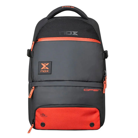 NOX Luxury Open Series Padel Backpack 2024 Black/Red