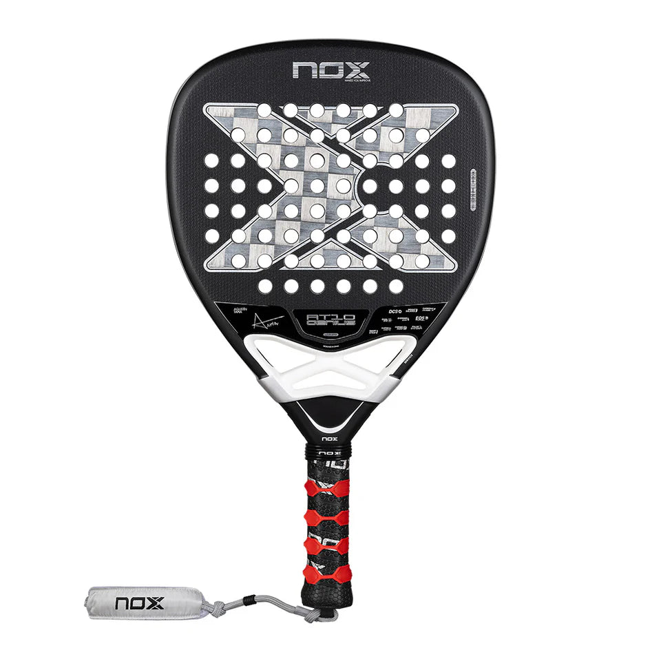 Nox AT10 Genius Attack 18K Alum 2026 — Agustín Tapia Padel Racket