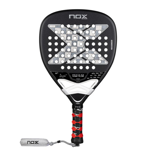 Nox AT10 Genius Attack 18K Alum 2026 — Agustín Tapia Padel Racket