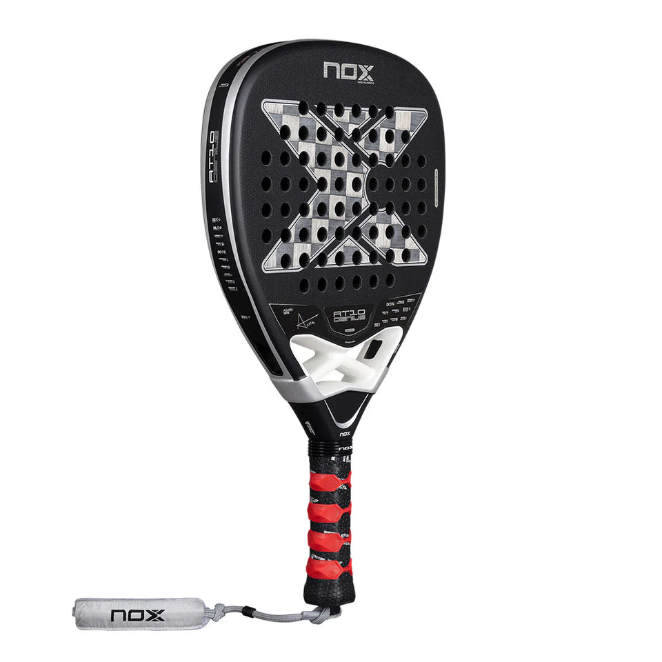 Nox AT10 Genius Attack 18K Alum 2026 — Agustín Tapia Padel Racket